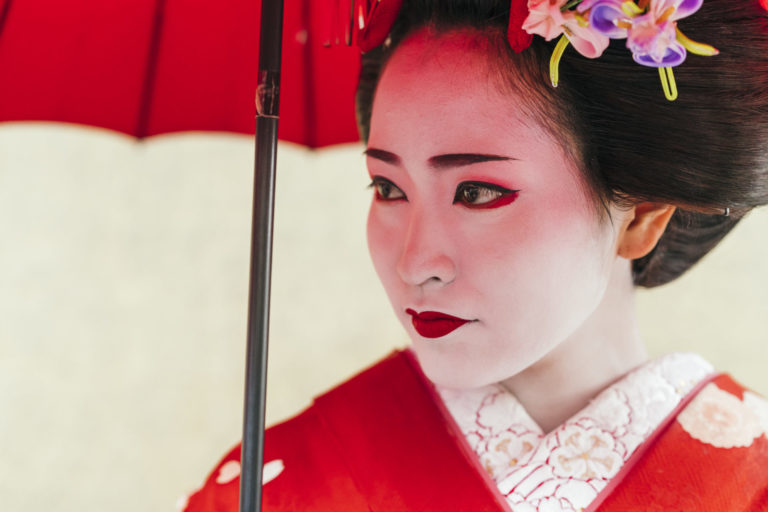 Il trucco delle geisha